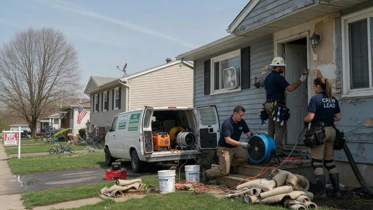 Flood Cleanup in Dowagiac, MI near me